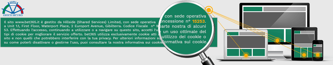 L'importanza del logo AAMS e del numero di licenza sui siti dei bookmakers