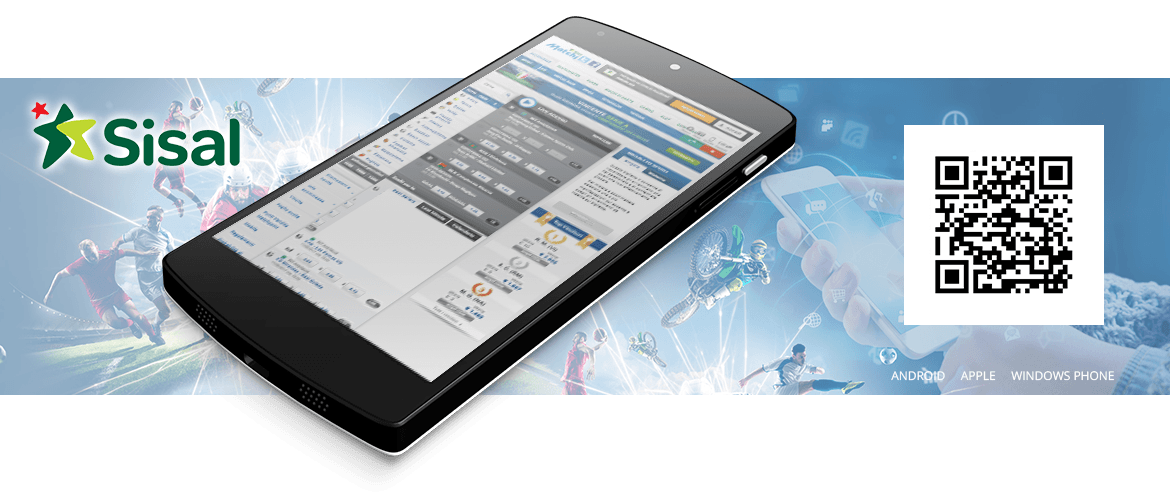 Scaricare la app di Sisal Matchpoint per smartphone con il codice QR